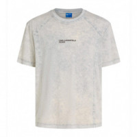 Camiseta holgada con efecto lavado