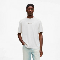 Camiseta con logotipo con efecto marco