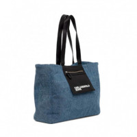 Bolso tipo shopper con bolsillo