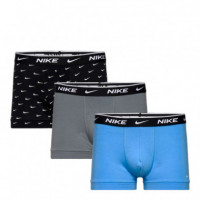 Paquete de 3 Bóxers Essential Cotton Stretch Trunk  NIKE