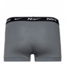 Paquete De 3 Bóxers Essential Cotton Stretch Trunk