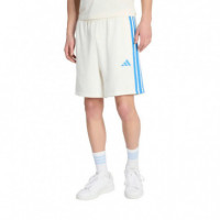 Shorts French Terry de 3 Bandas  ADIDAS