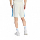 Shorts French Terry de 3 Bandas  ADIDAS