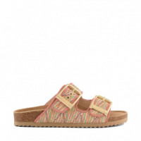 Sandalias Slofi de Raffia  COLORS OF CALIFORNIA
