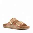 Sandalias Slofi de Raffia  COLORS OF CALIFORNIA