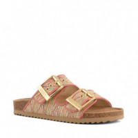 Sandalias Slofi de Raffia  COLORS OF CALIFORNIA
