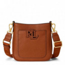 Bandolera Pebbled Leather Small Cameryn  RALPH LAUREN