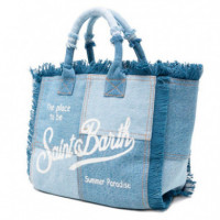Bolso Colette Denim Patchwork  SAINT BARTH