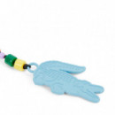 Llavero con Colgantes de Cocodrilo, L y Corazón  LACOSTE