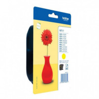 BROTHER Cartucho Tinta LC-121Y Amarillo