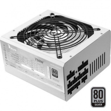 MARS GAMING Fuente Alimentacion MPZE750M/ 750W Ventilador 14CM/ 80 Plus Silver