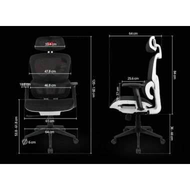 DRIFT Silla Gaming Drair 200 Negra