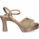 SANDALIA PASAMANERIA BRONCE