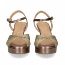 SANDALIA PASAMANERIA BRONCE