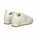 EA7 ORO DEPORTIVO MALLA BLANCO