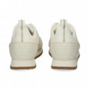 EA7 ORO DEPORTIVO MALLA BLANCO