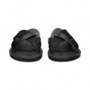 PALA CRUZADA PIEL+CINTA NEGRO