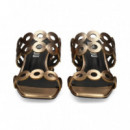 PALA 2 TIRAS CIRCULOS BRONCE