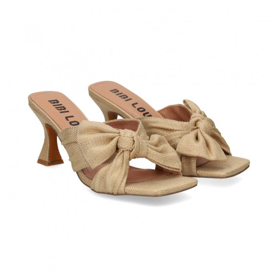 PALA NUDO RAFIA BEIGE