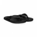 FLIP FLOP PIEL NEGRO