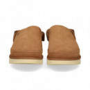 ZUECO TIRA ATRAS SERRAJE CUERO