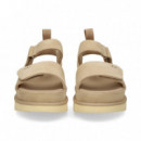 SANDALIA VELROS SERRAJE BEIGE