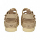 SANDALIA VELROS SERRAJE BEIGE