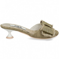 Pala con Lazo+stras Jeans Kaki  RAS