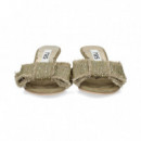 PALA CON LAZO+STRAS JEANS KAKI