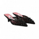 Mule con Bolitas Rejilla Negro  RAS