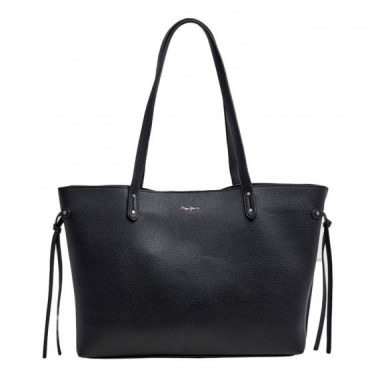 Bolso shopper efecto piel