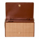 Bolso Cruzado Adair Ii Mediano de Rafia  RALPH LAUREN BAGS