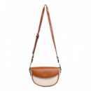 Bandolera combinada con solapa