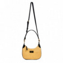 Bolso Media Luna de Rafia  PEPE JEANS