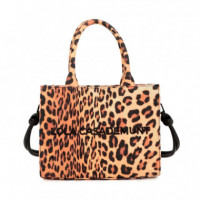 Bolso Mini Shopper Tejido Leopardo  LOLA CASADEMUNT