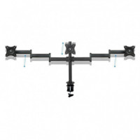 SOPORTE DE MESA TV/MONITOR TOOQ 13-27 8KG 2 BRAZOS