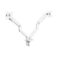 SOPORTE DE MESA TV/MONITOR TOOQ 17-32 2 BRAZOS WHI