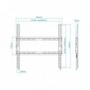 SOPORTE PARED TV MONITOR TOOQ 32-70 45KG BLACK