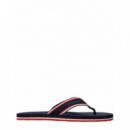 TOMMY HILFIGER - Comfort Hilfiger Beach Sandal - DW5 - F|FM0FM05510/DW5