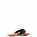 TOMMY HILFIGER - Hilfiger Flw Print Beach Sandal - DW5 - F|FM0FM05507/DW5