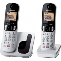 PANASONIC KX-TGC252SPS Teléfono Inalámbrico Duo Gris/negro
