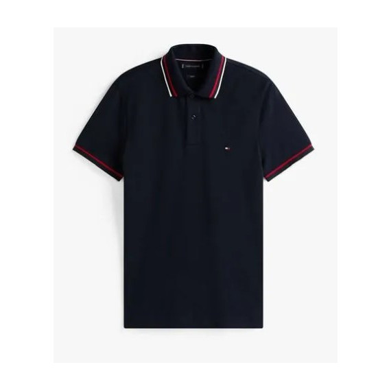 TOMMY HILFIGER - Cuff Interest Slim Fit Polo - DW5 - F|MW0MW40308/DW5