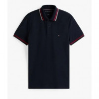 TOMMY HILFIGER - Cuff Interest Slim Fit Polo - DW5 - F|MW0MW40308/DW5