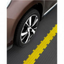 Pavimento Técnico PVC Antideslizante Artplast 500x500x8mm con Burbujas