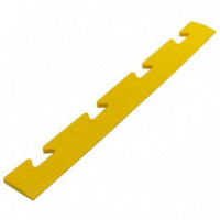 Remate de Pavimento Artplast Amarillo con Conectores Hembra
