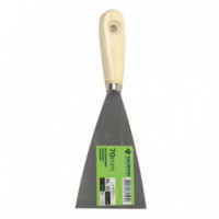 Espátula Saurium de Mango de Madera Flexible 70mm para Bricolaje