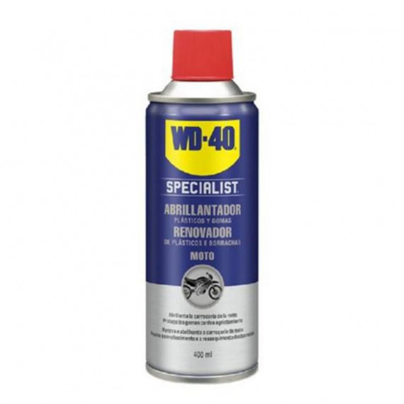 Abrillantador de Plásticos y Gomas para Moto 400ML WD-40 Specialist  WD40