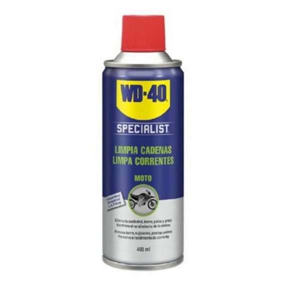 Limpiador de Cadenas de Moto WD-40 Specialist 400ML  WD40