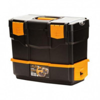 Caja de Herramientas Artplast con Organizadores y Bandeja, 420x220x340mm