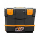 Caja de Herramientas Artplast con Organizadores y Bandeja, 420x220x340mm